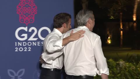 G20 in Bali: French President Emmanuel Macron hosts dinner for world leaders