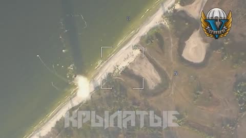 Ukrainian GUR special forces tried to land on the Russians Kinburn Spit.