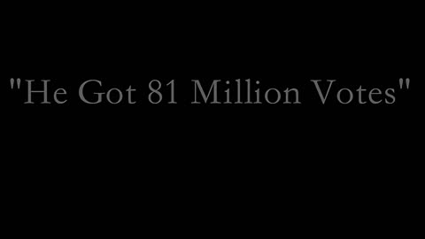 Inside4Walls Bumper- He Got 81 Million Votes