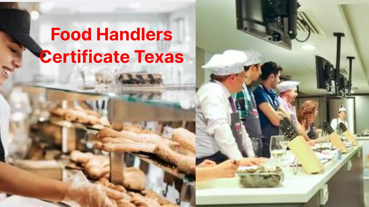 American Course Academy : Food Handlers Certificate in Texas