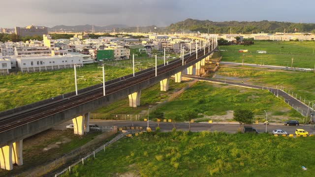 High-Speed Rail Lookout 🇹🇼 (2021-07) {aerial}