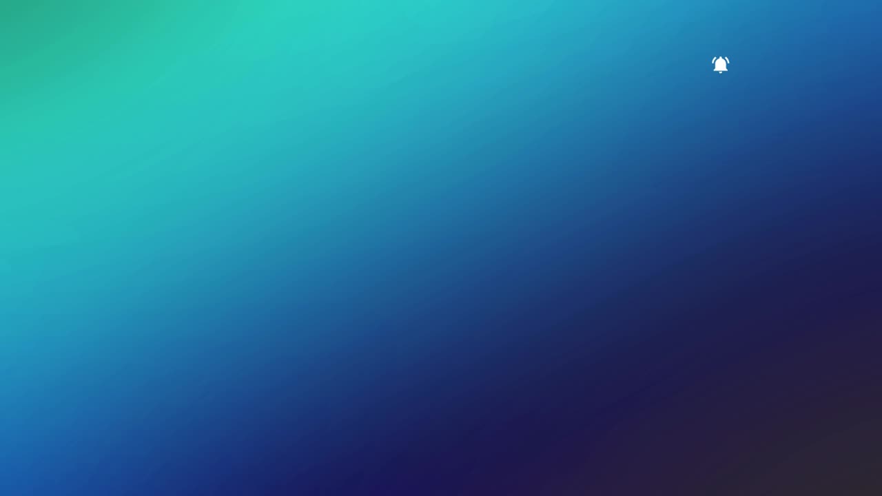 Gradient Style End Screen Youtube Outro Video