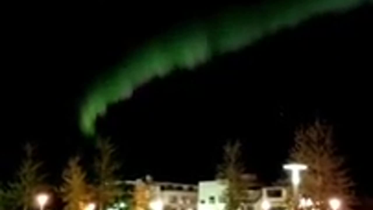 Aurora Borealis sighting Whitehorse Yukon September 2022