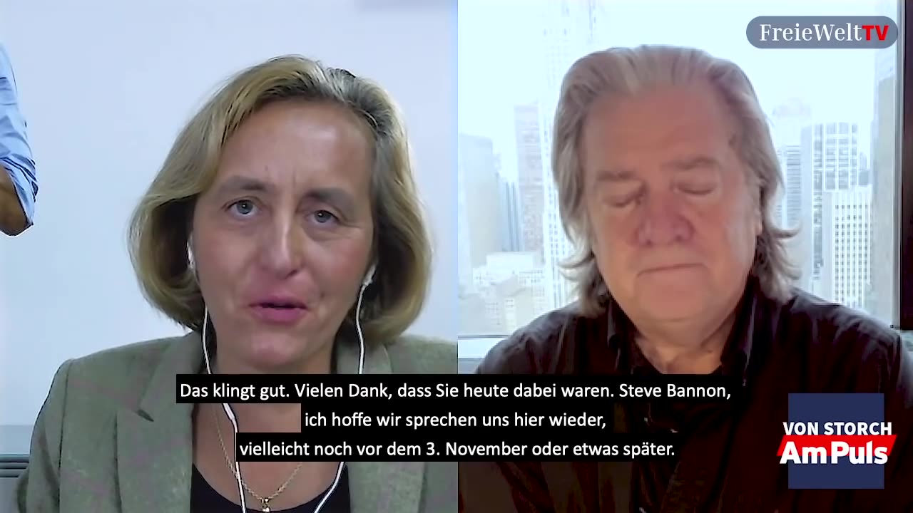 Coup against Trump? / Putsch gegen Trump? - Steven Bannon interviewed by Beatrix von Storch