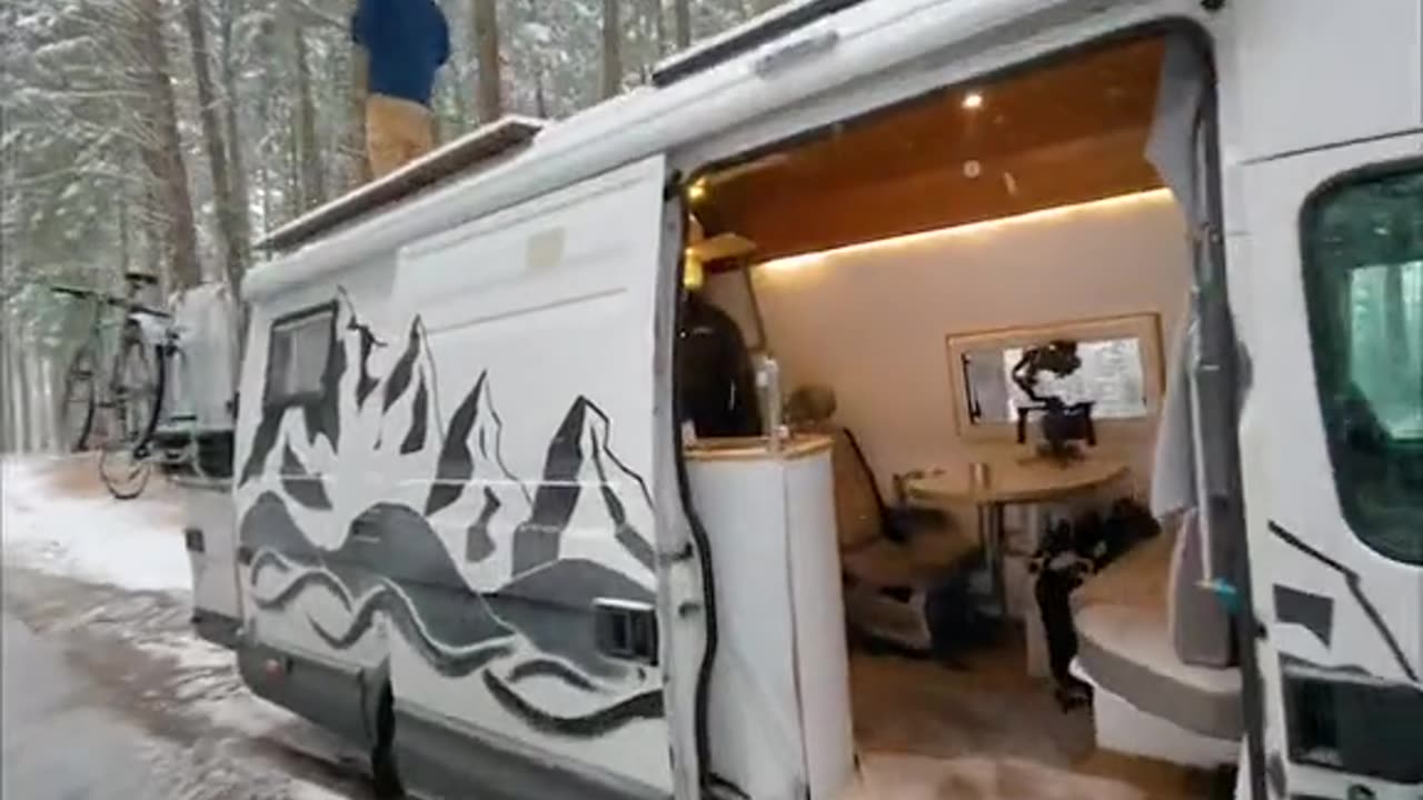 Fascinating Coffee in Middle Of Snowy Jungle.