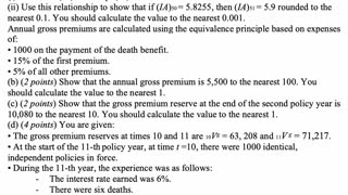 Exam LTAM exercise for April 22, 2022