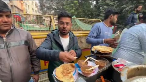 Delhi's No 1 Oil Free Chole Bhature | Street Food India | Kulhad Chole