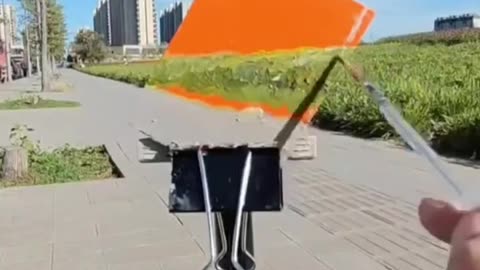 Artist Creates An Illusion