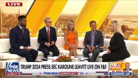 Fox and friends talk about the 1st Amendment being at stake.