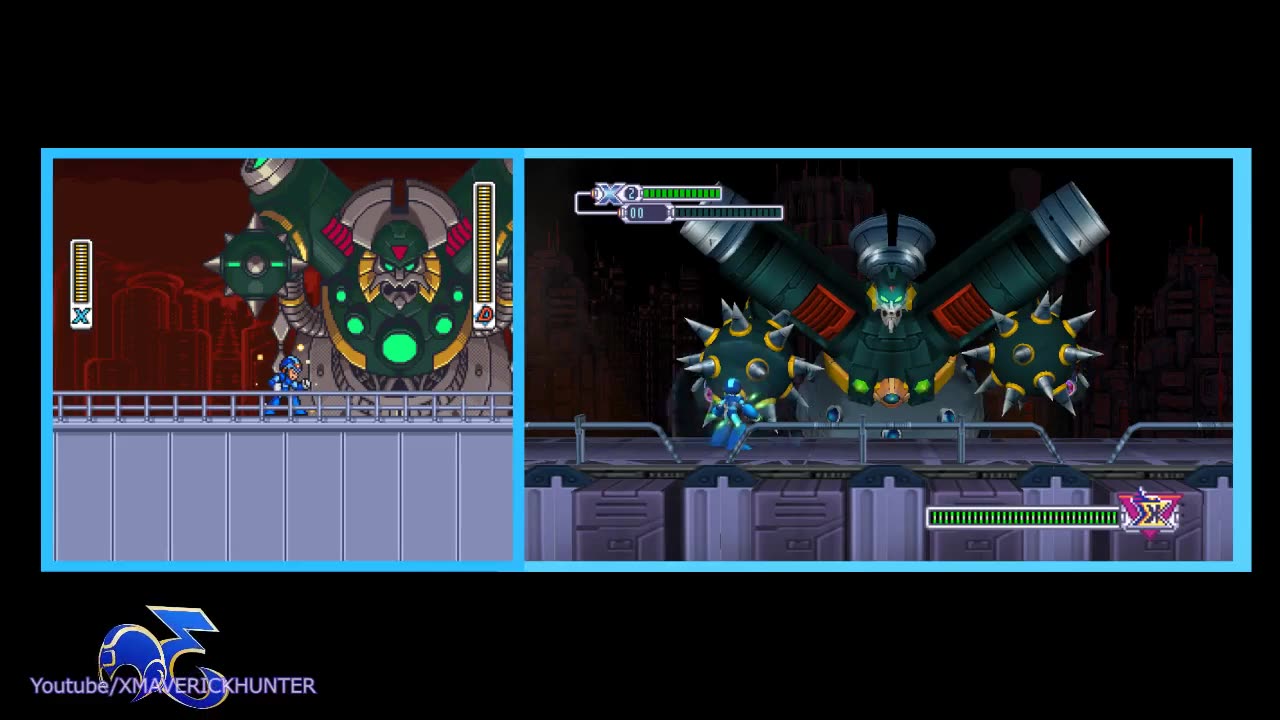 Megaman X3 - Sprites vs 3D "Comparison"