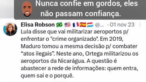 O que o Lula vai fazer é o mesmo que fez Chávez e evitar a fuga de brasileiros para fora de outros países para não alertar uma ditadura.