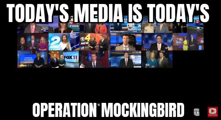 Today's media is todays Operation Mockingbird