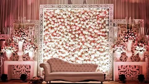 Simpe and Elegant Wedding Reception