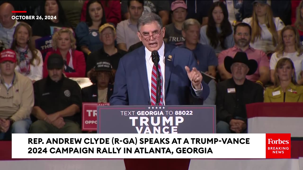 Andrew Clyde Calls Out Dems During Georgia Rally- Theres A Lot Of Lies Coming From The Left