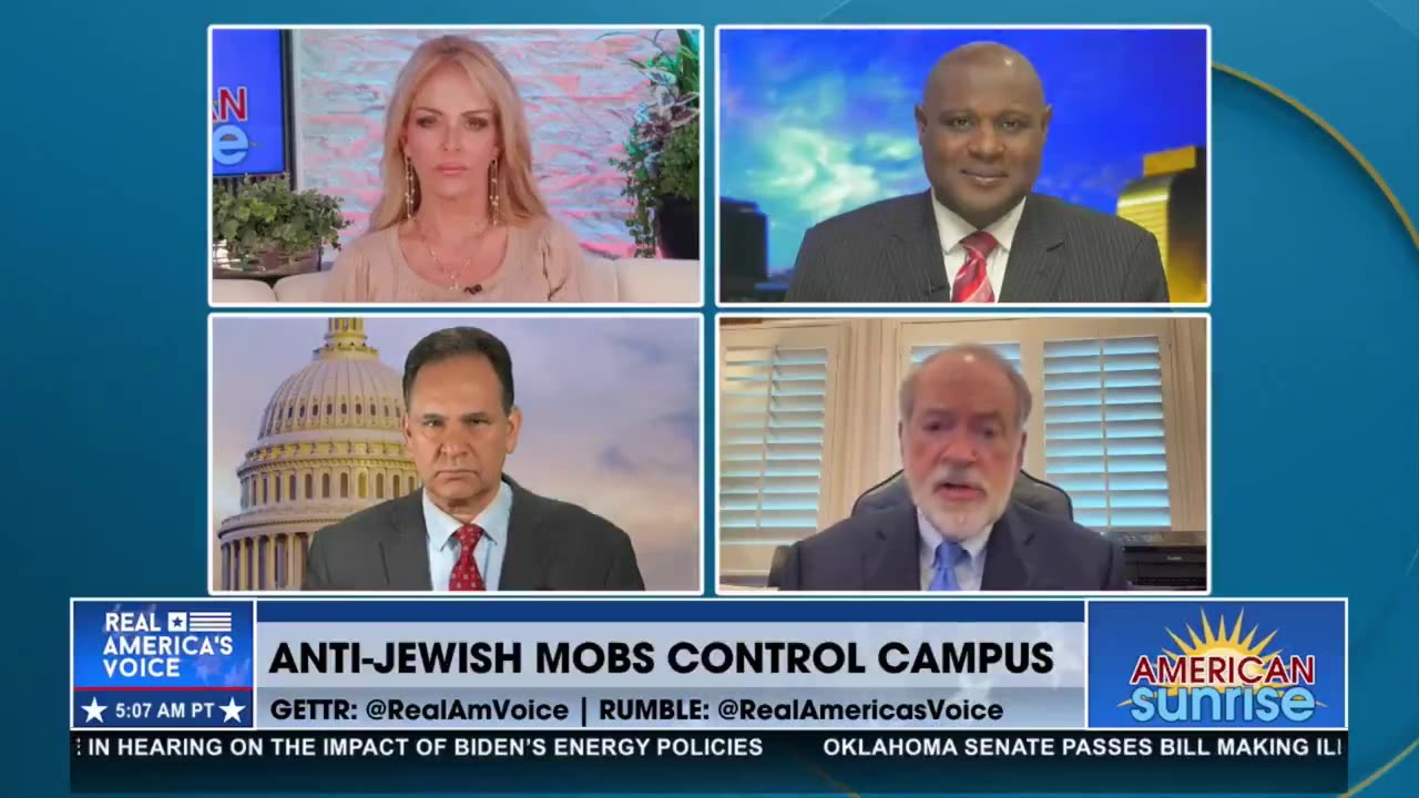 ANTI-JEWISH MOBS CONTROL CAMPUS