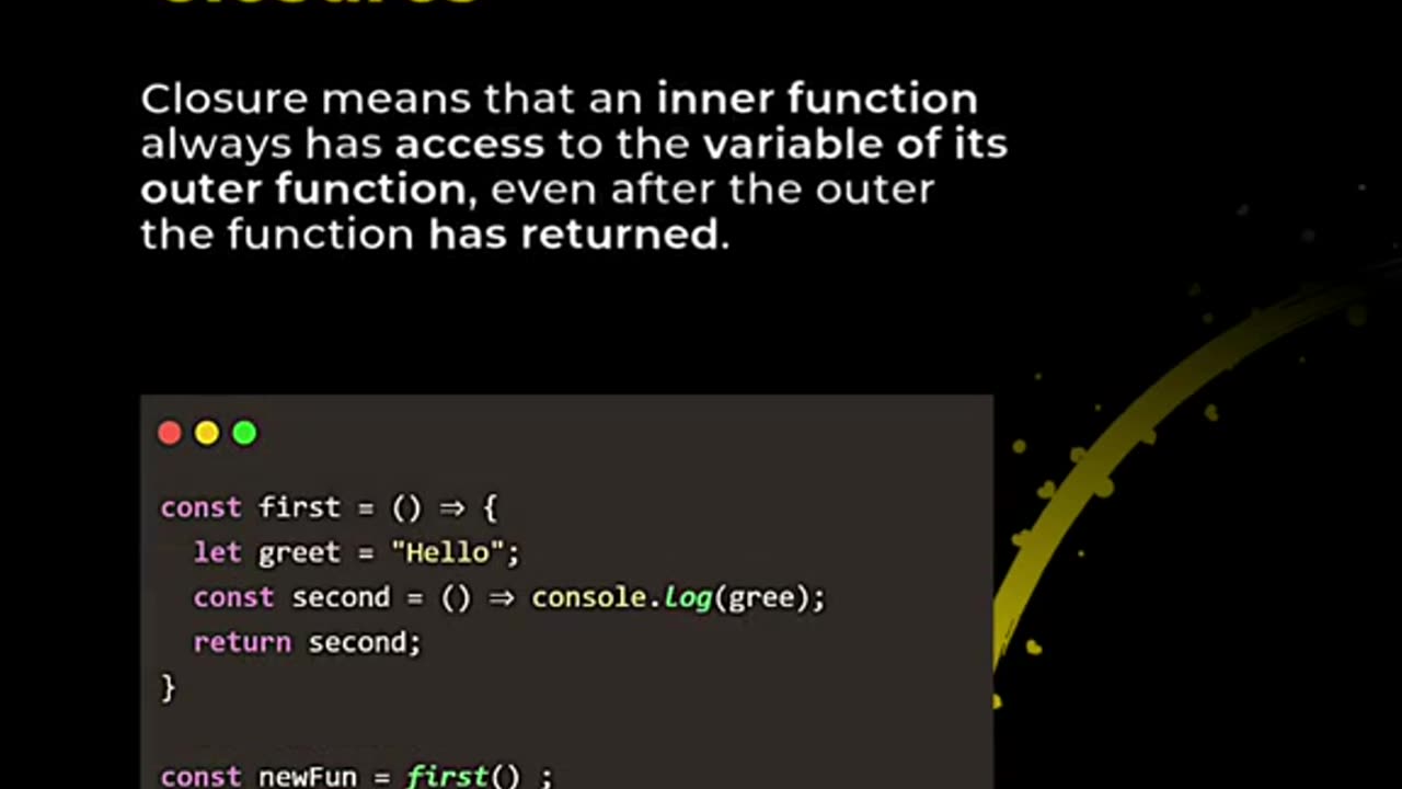 Javascript concepts that you should know