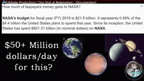 NASA Gets Over $50 Mill (A DAY) To Deceive Us! Hibbeler, One Shot At Redemption (clip)