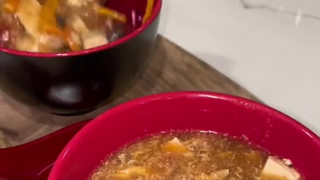 Hot & Sour Soup in 20 min