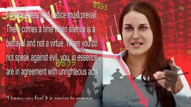 Sep 14, 2022 ❤️ There comes a Time when Silence is a Betrayal, not a Virtue