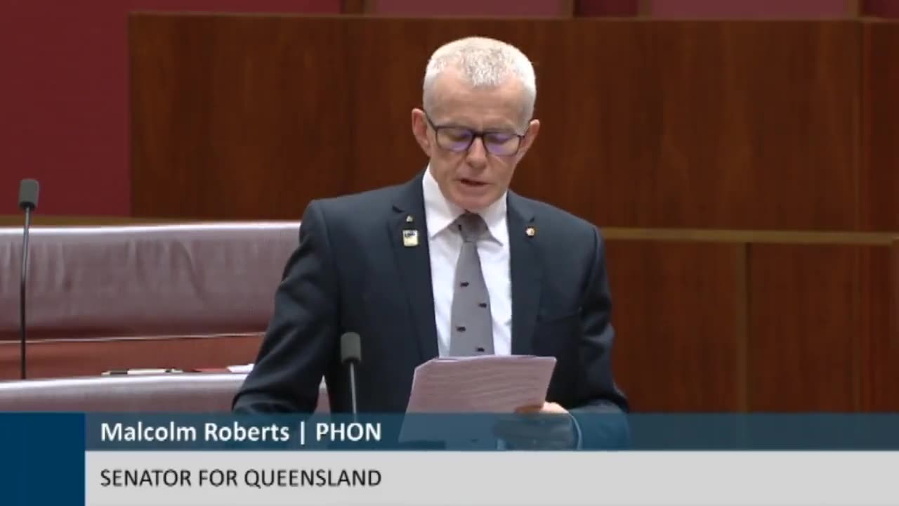 Sen Malcolm Roberts: Safe and Effective Lie, 1 in 35 Recipients Experienced Myocarditis!