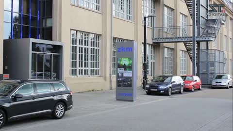 ST-DIGITAL Outdoor Stele l Digital Signage Made in Germany