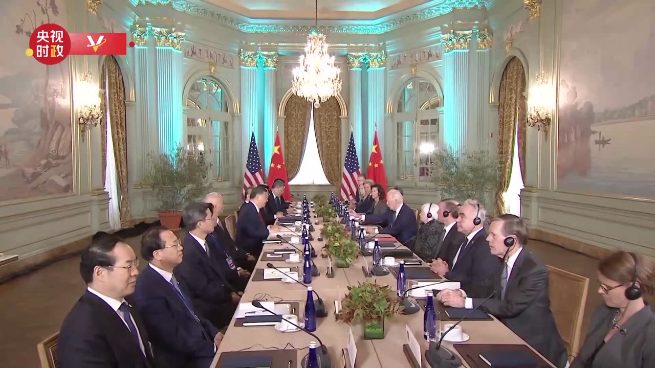 Exclusive video - Xi Jinping and US President Biden begin China-US Presidential Meeting