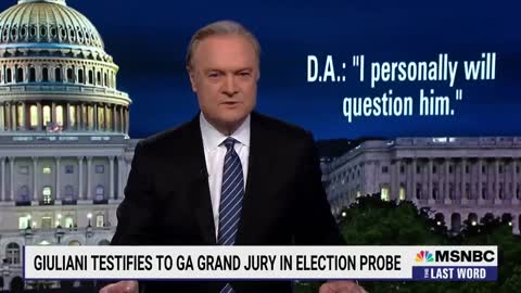 Lawrence: Giuliani's GA Grand Jury Appearance Should Terrify Trump