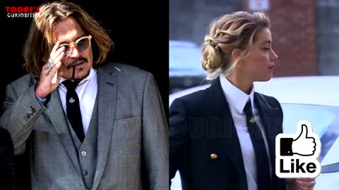 Johnny Depp's ex-wife attends the trial imitating his look