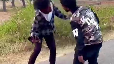 Way crossing of each other🤣