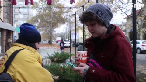 Aid distributed to Ukrainian residents of liberated Kherson