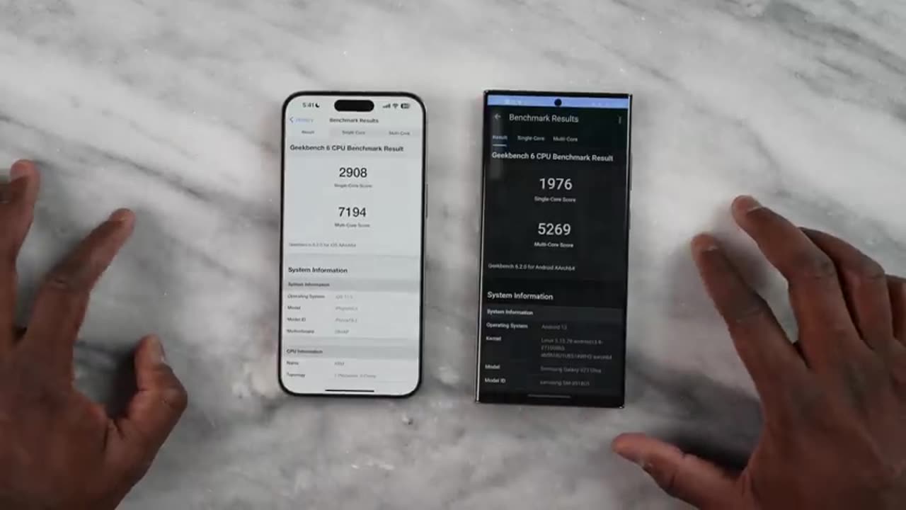 I phone 15 pro max vs Samsung galaxy S23 ultra