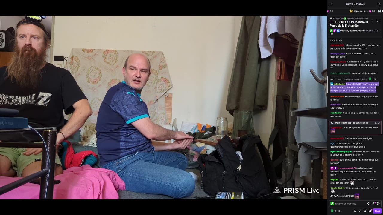 2023-07-06 (2bis.3) - En retard à l'IRL - Twitch Decheterie (version avec chat)