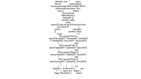 Active Choices Reactive Reference Parameter in jenkins pipeline