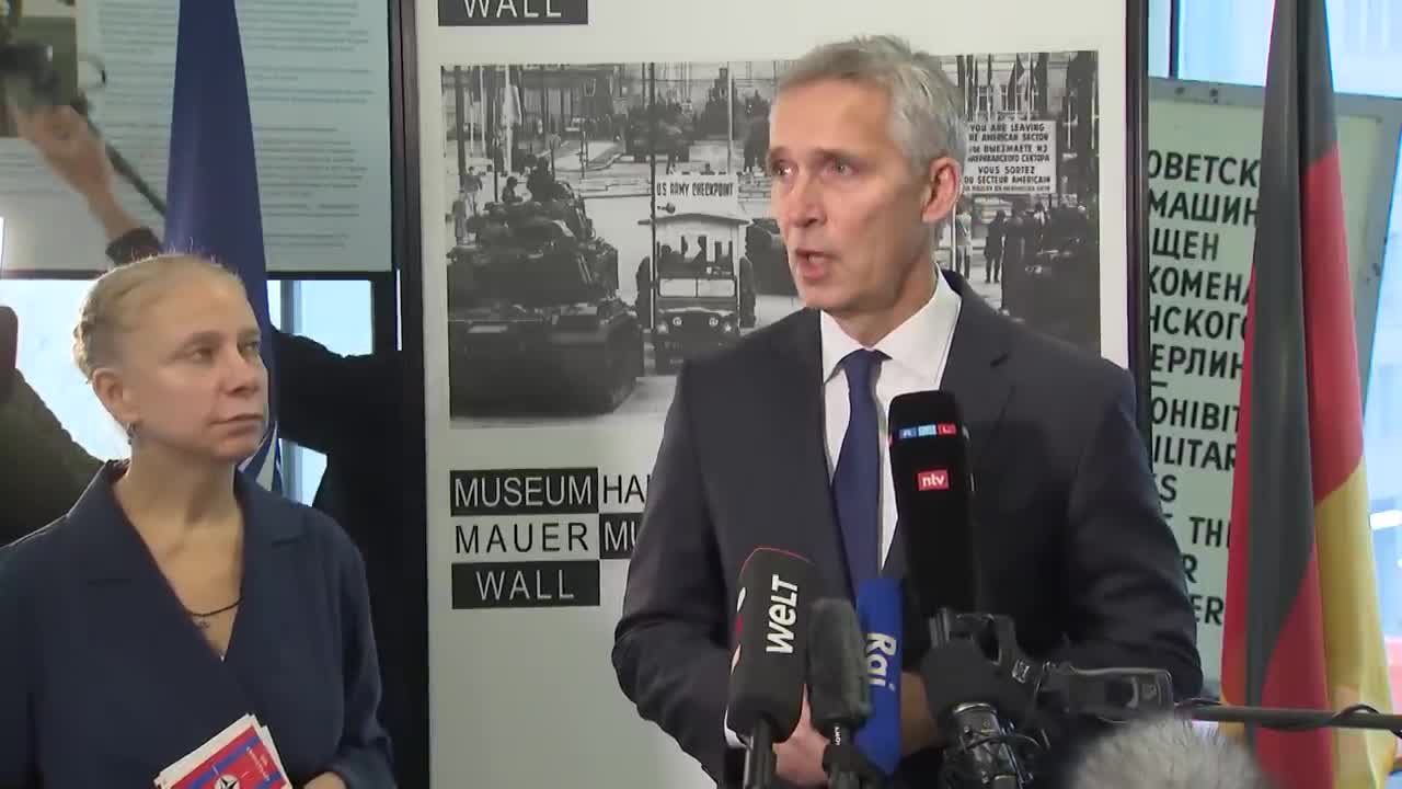 NATO Secretary General remarks at the Berlin Wall Museum, 01 DEC 2022