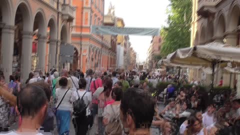 Bologna 31.07.2021 No Greenpass Day 2