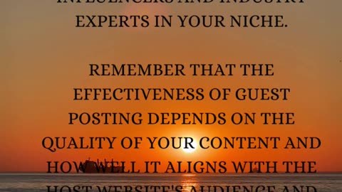 Can guest posting be used for networking?