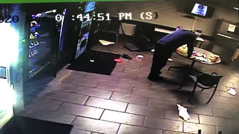Guy loses it at METRO Cincinnati break room ANGRY!
