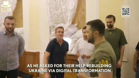 Zelensky Using Hologram Technology