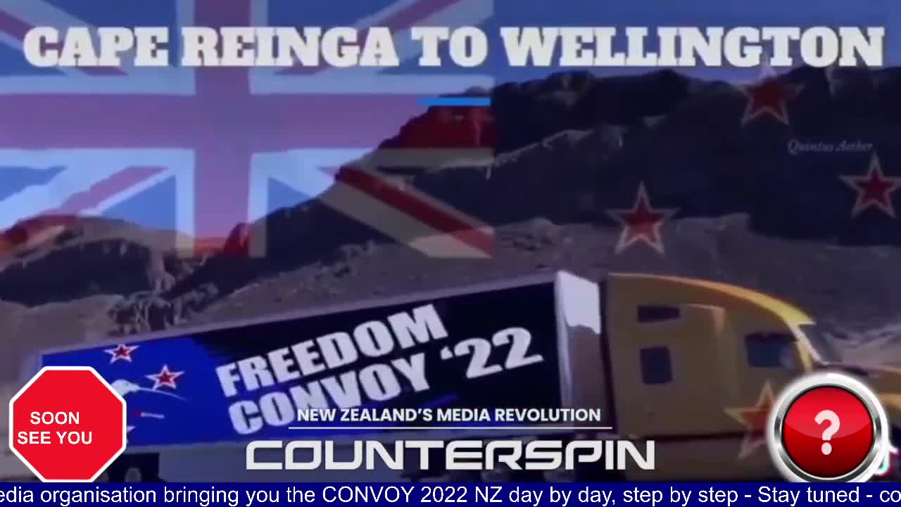 REPLAY (Unedited) LIVE: CONVOY 2022 NZ DAY 9 - Monday 14th February 2022