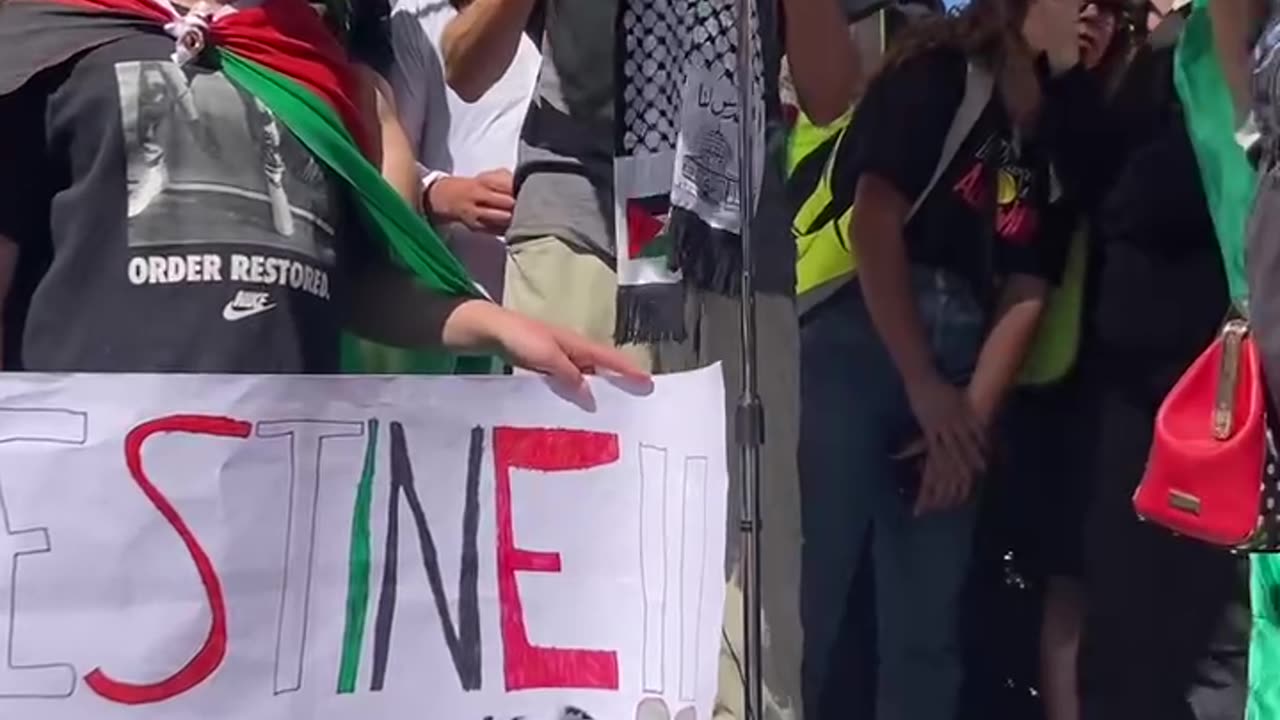 Pro Palestine rally in Sydney Australia: Stop Gaza genocide