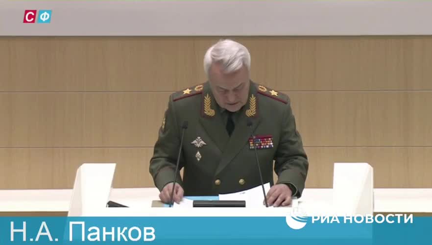 The representative of the Ministry of Defense Nikolai Pankov asks to support Putin's appeal and