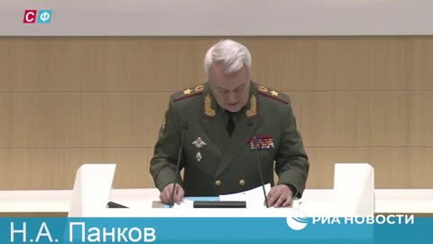 The representative of the Ministry of Defense Nikolai Pankov asks to support Putin's appeal and