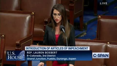Lauren Boebert Takes A Courageous Stand, Files Articles Of Impeachment