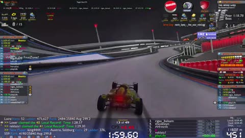 TrackMania Nations Forever Me vs South African team mate part 1