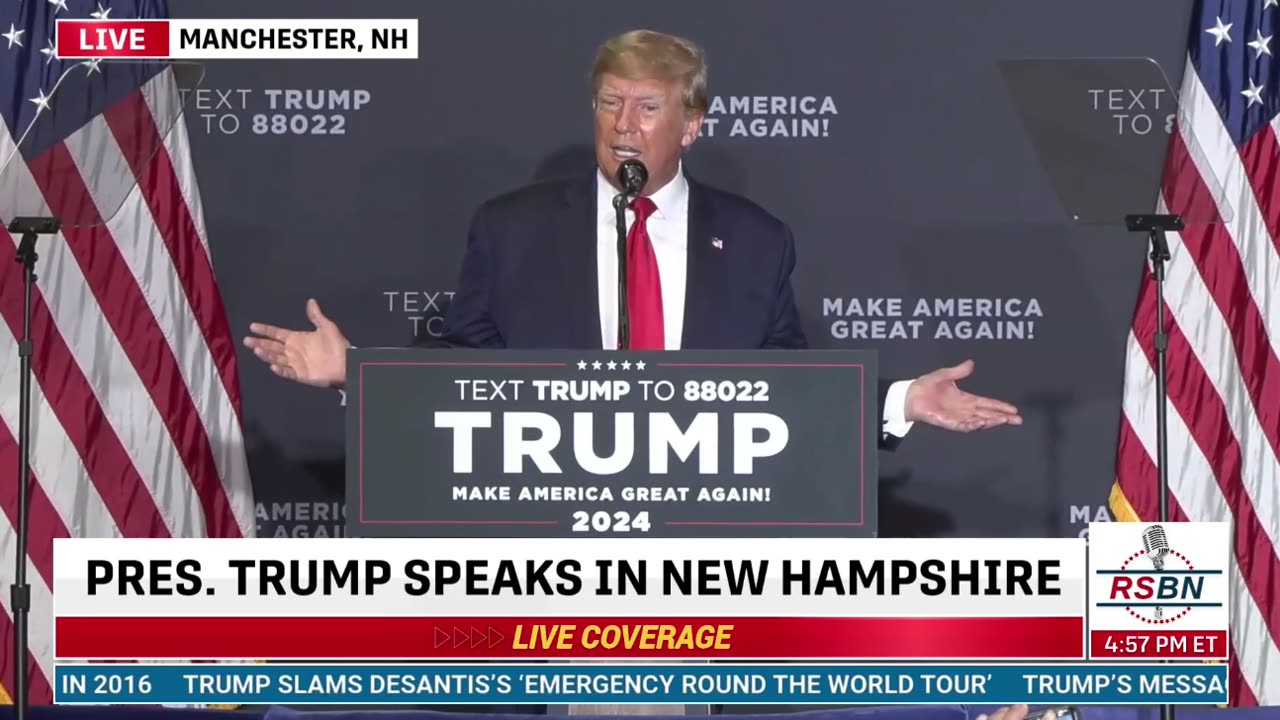 Trump: "Why don't they want voter ID? Because they want to cheat, that's all."