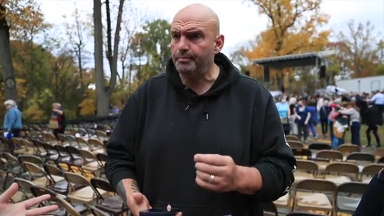 John Fetterman "I am really about making sure that Israel is able to do what Israel deserves to do."