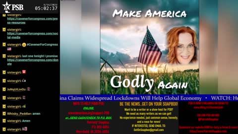 2022-05-14 05:00 EDT - Patriots Rising: with Lady RWB, Q Trooper & Majjik