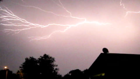 Thunderstorm at Holiday Heights 2013-07-20