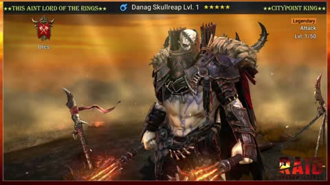 Raid Shadow Legends - Danag Skullreap - Classic Skin