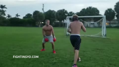 FLEX TRIES BOXING